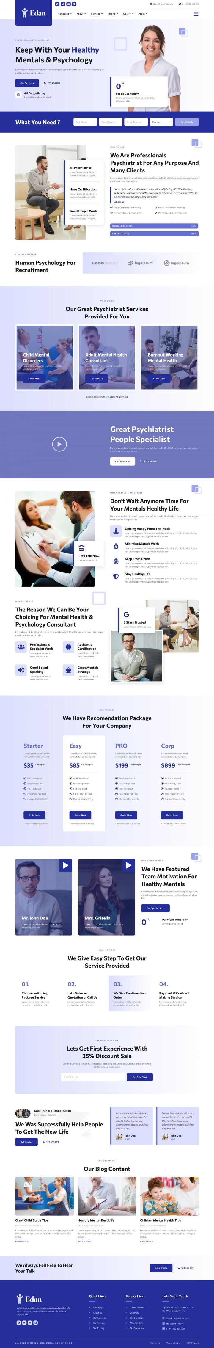 WordPress шаблон ThemeForest Edan
