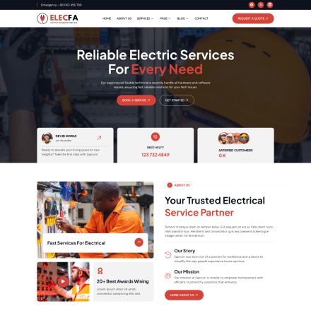 ThemeForest Elecfa