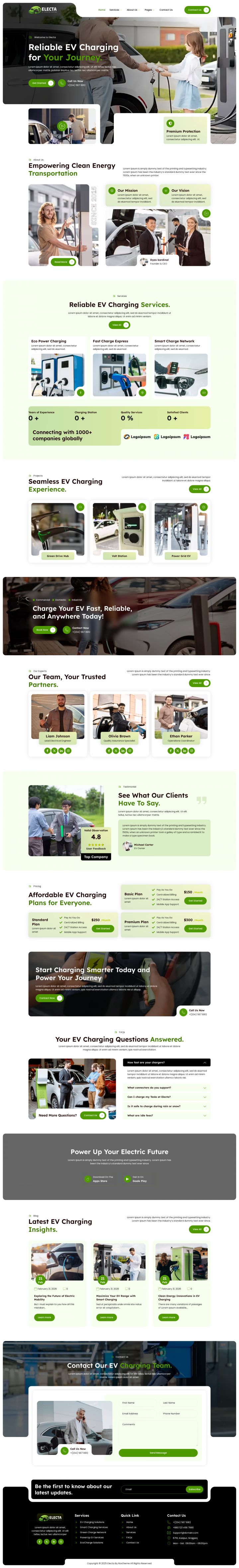 WordPress шаблон ThemeForest Electa