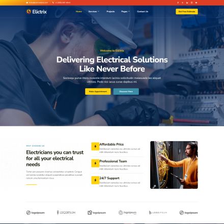 ThemeForest Elictrix