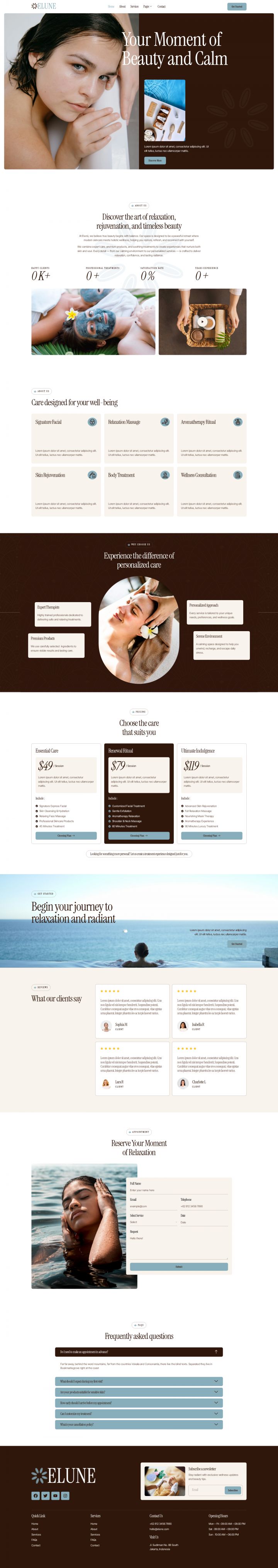 WordPress шаблон ThemeForest Elune