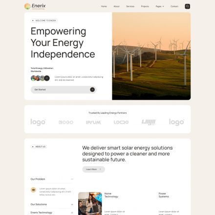ThemeForest Enerix