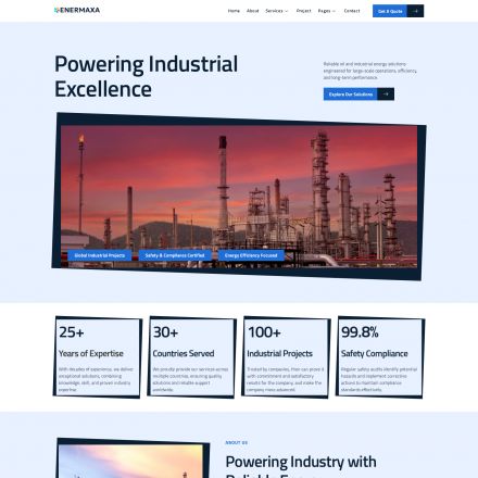 ThemeForest Enermaxa