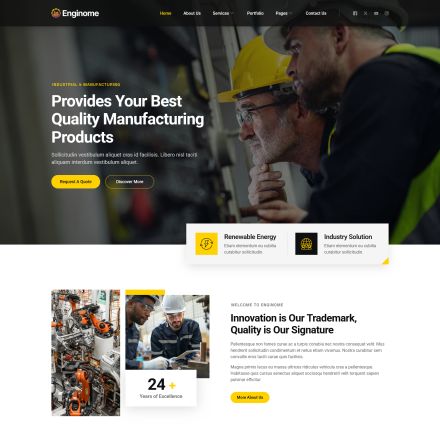 ThemeForest Enginome