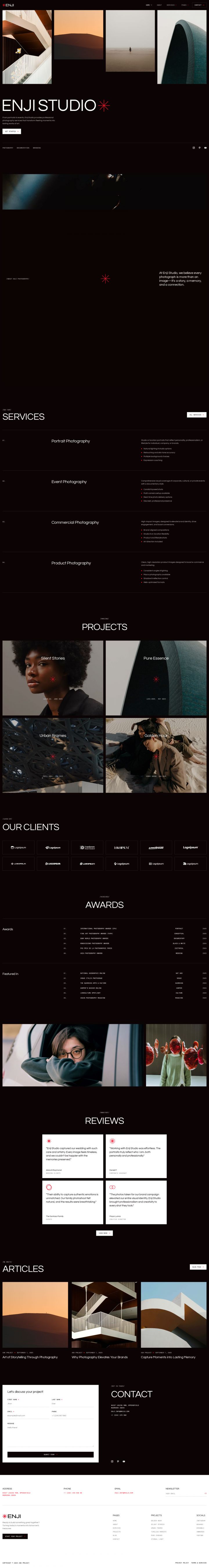 Шаблон ThemeForest Enji WordPress шаблон ThemeForest Enji