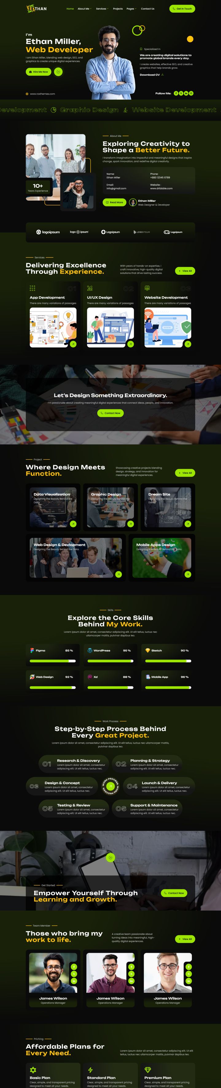 Шаблон ThemeForest Ethan WordPress шаблон ThemeForest Ethan