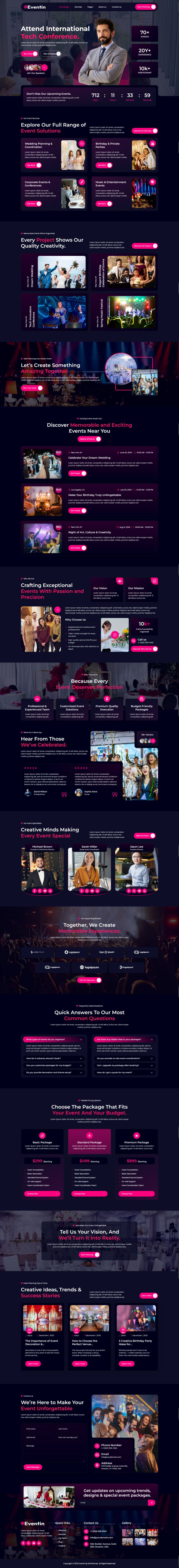 WordPress шаблон ThemeForest Eventin