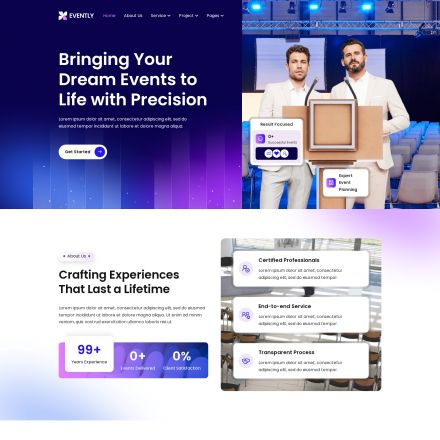ThemeForest Evently