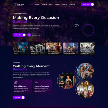 ThemeForest Eventsy