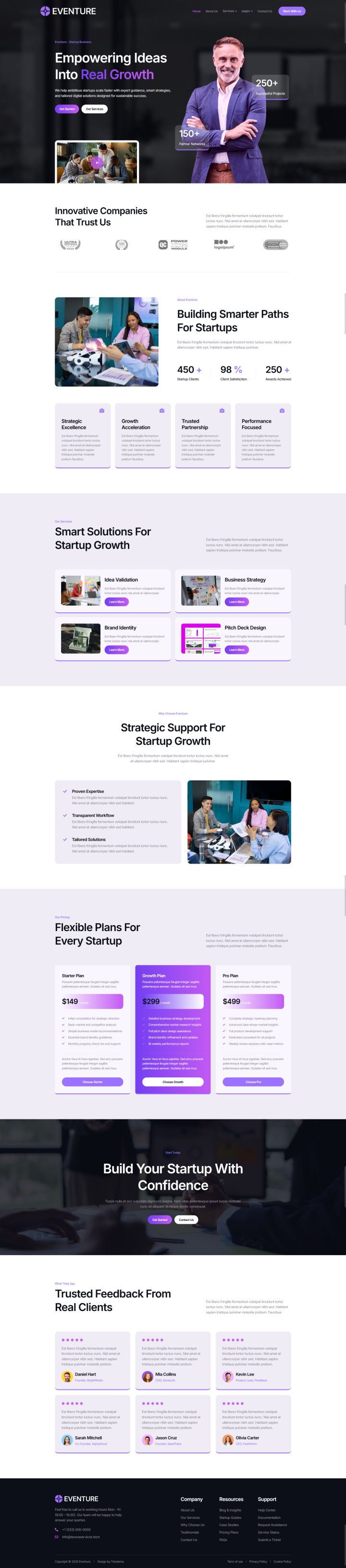 WordPress шаблон ThemeForest Eventure