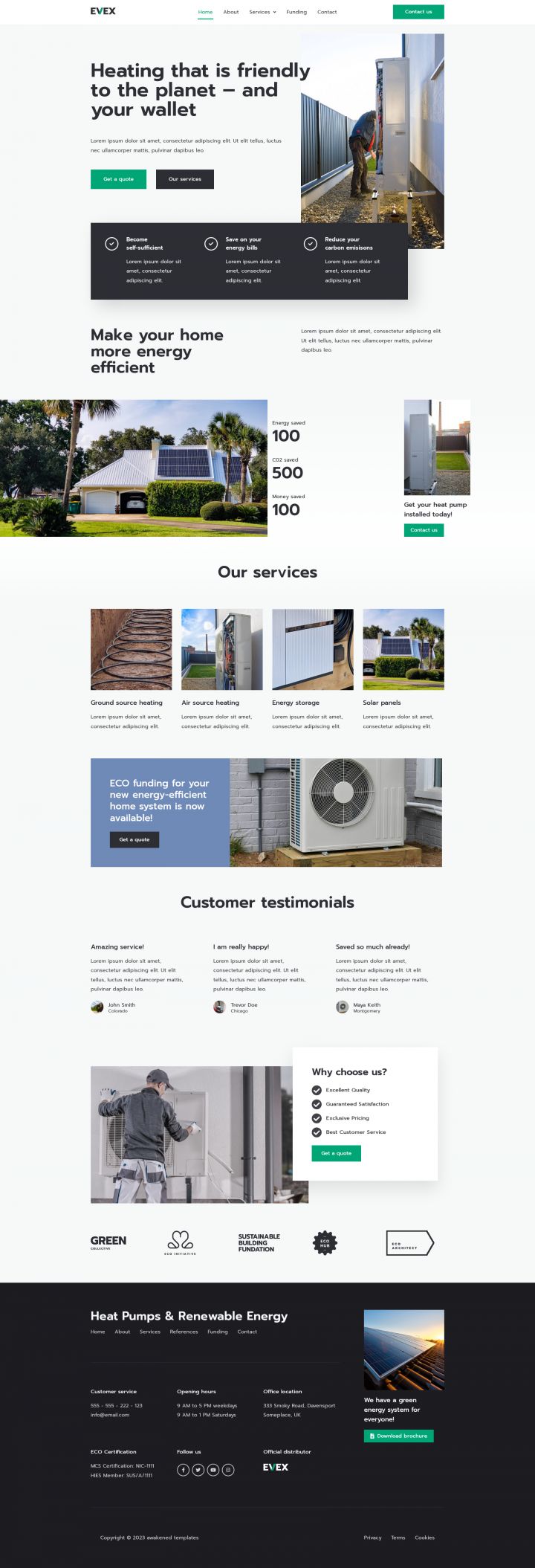 WordPress шаблон ThemeForest Evex