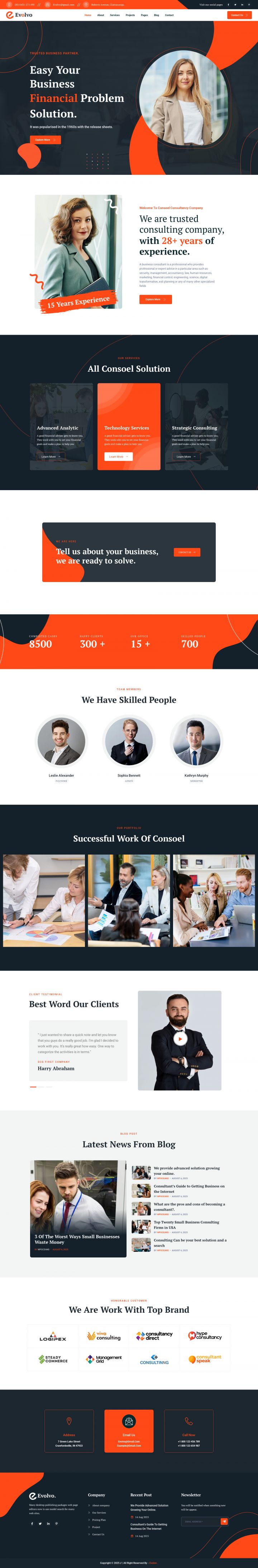 Шаблон ThemeForest Evolvo WordPress шаблон ThemeForest Evolvo