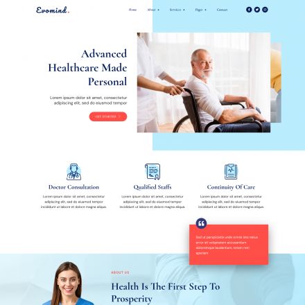ThemeForest Evomind