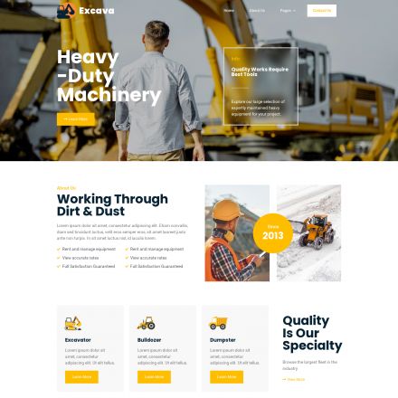 ThemeForest Excava