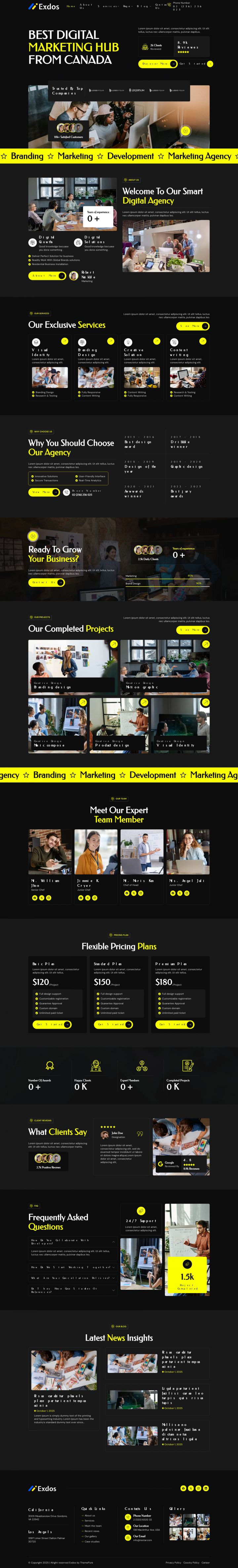 WordPress шаблон ThemeForest Exdos