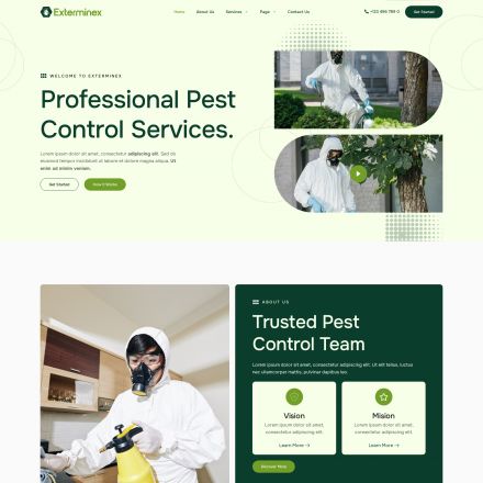 ThemeForest Exterminex