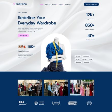 ThemeForest Fabrisha