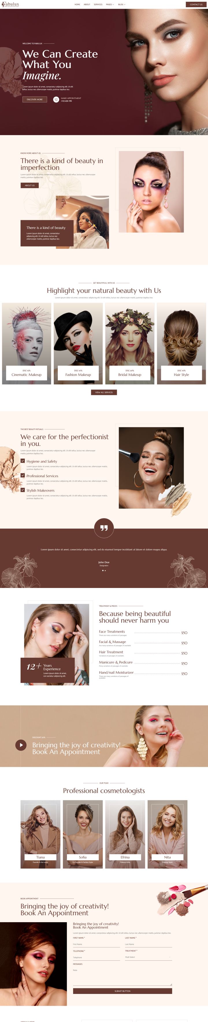 WordPress шаблон ThemeForest Fabulux