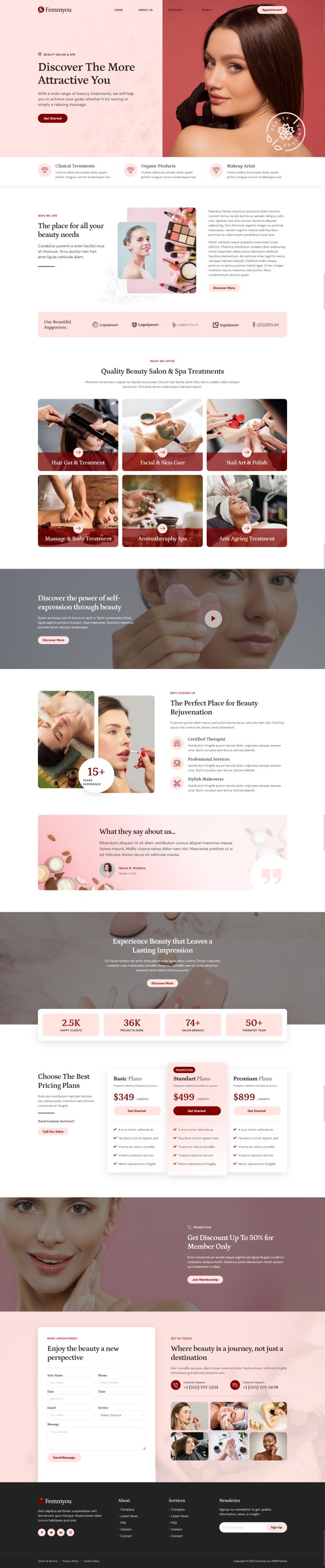 WordPress шаблон ThemeForest Femmyou