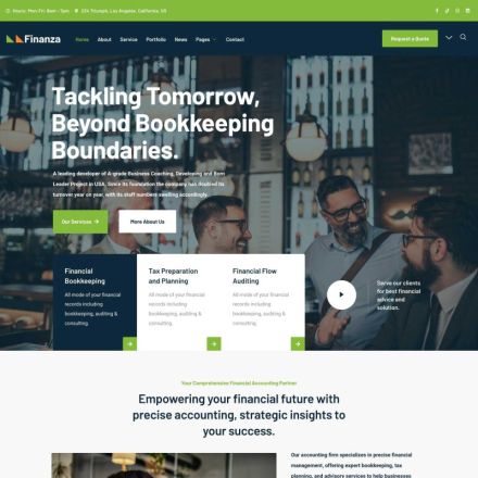 ThemeForest Finanza