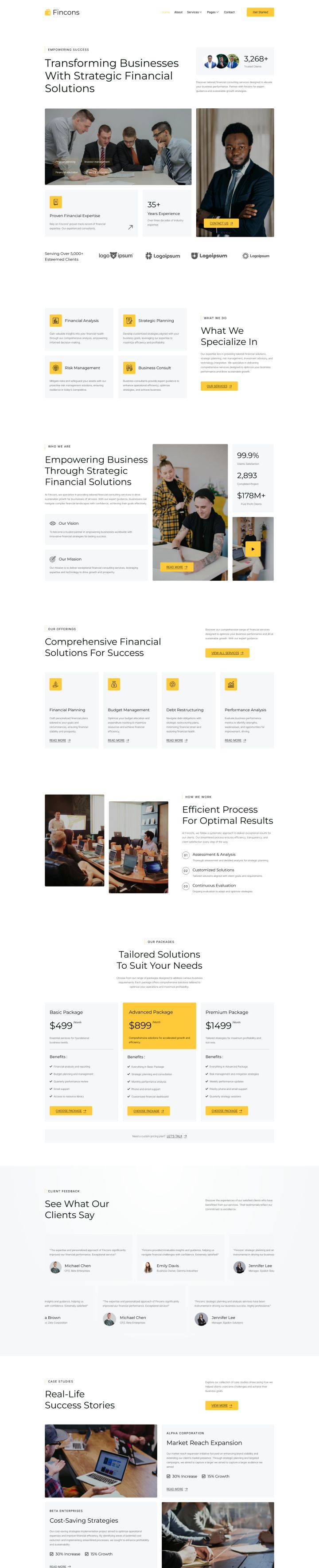 Шаблон ThemeForest Fincons WordPress шаблон ThemeForest Fincons