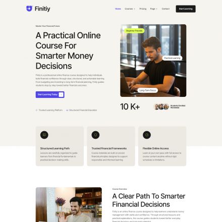 ThemeForest Finity