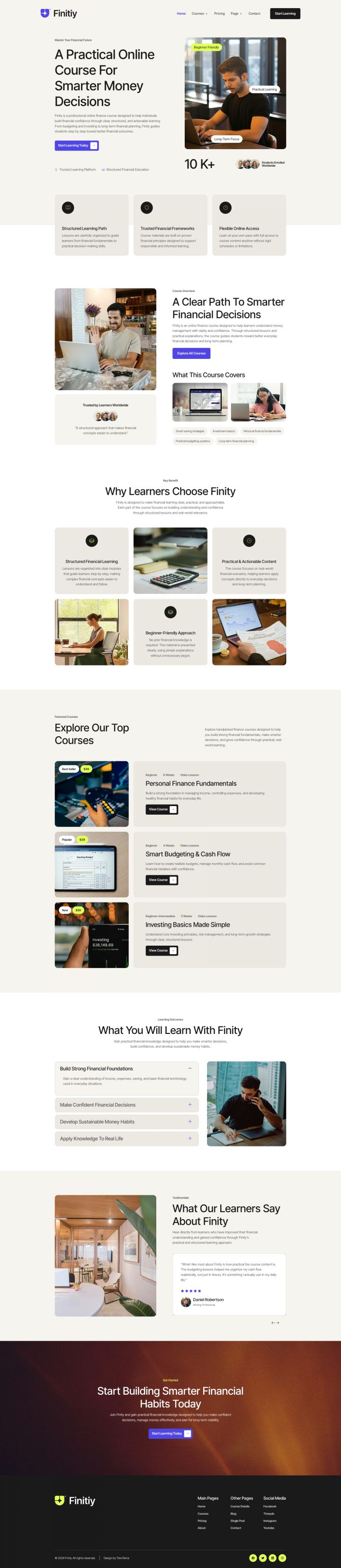 WordPress шаблон ThemeForest Finity