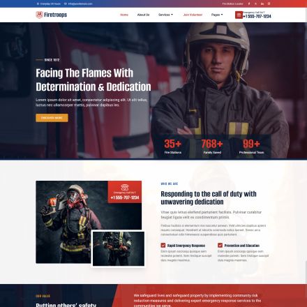 ThemeForest Firetroops