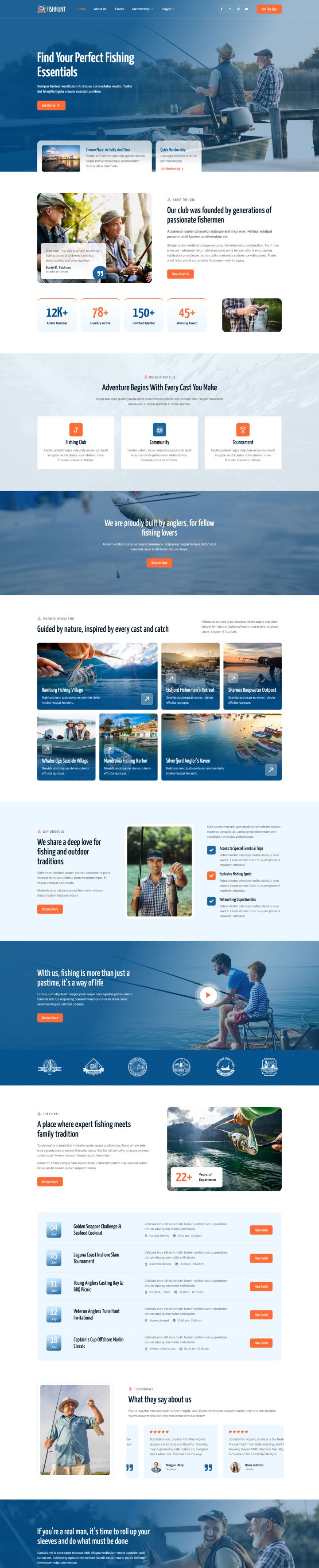 Шаблон ThemeForest Fishhunt WordPress шаблон ThemeForest Fishhunt