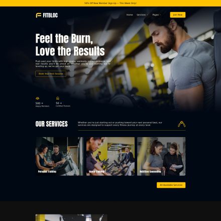 ThemeForest Fitbloc