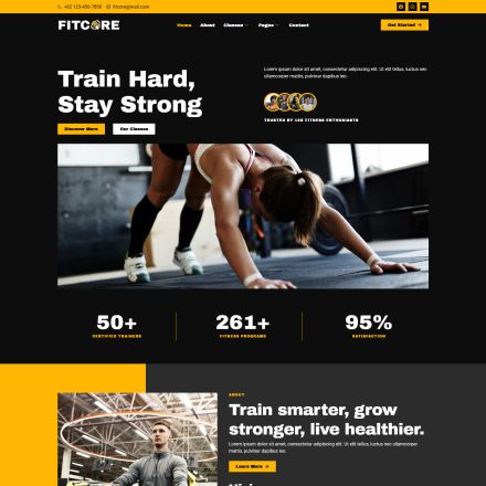 ThemeForest Fitcore