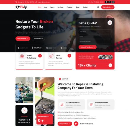 ThemeForest Fixly