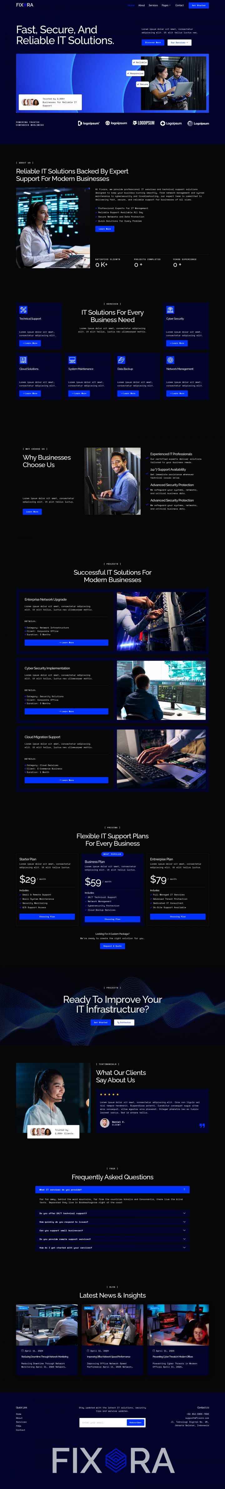 Шаблон ThemeForest Fixora WordPress шаблон ThemeForest Fixora
