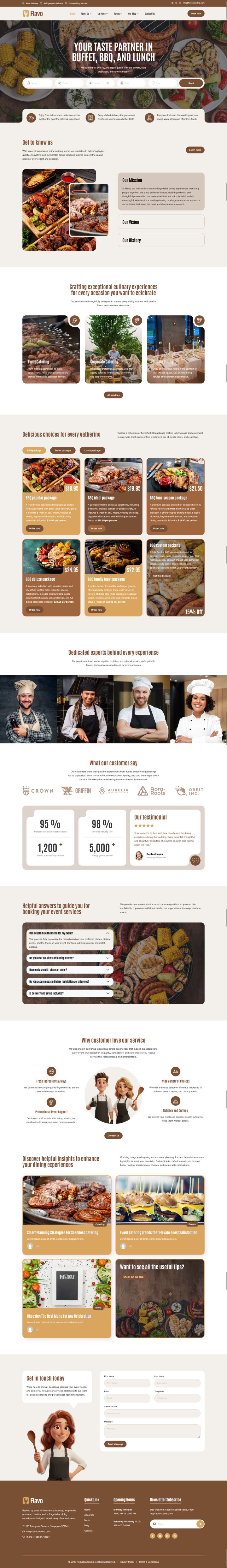 WordPress шаблон ThemeForest Flavo