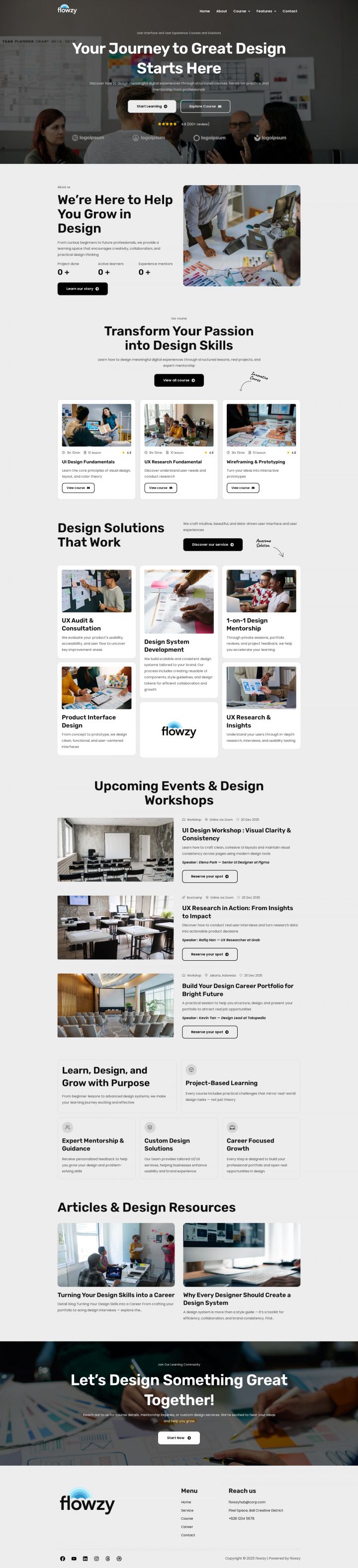 WordPress шаблон ThemeForest Flowzy