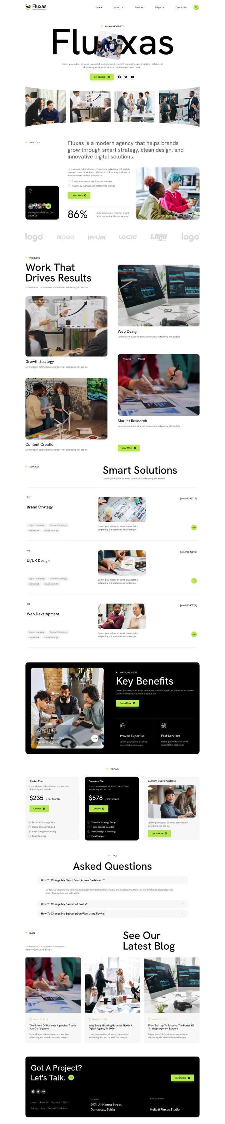 Шаблон ThemeForest Fluxas WordPress шаблон ThemeForest Fluxas