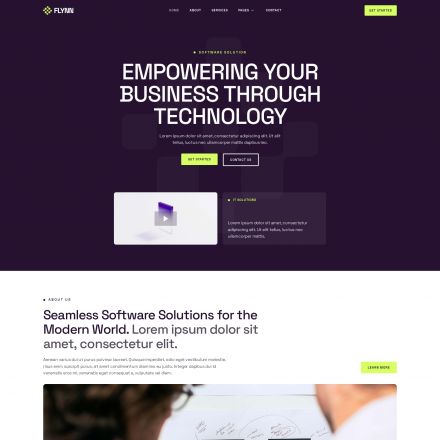 ThemeForest Flynn