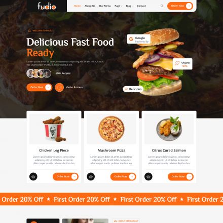 ThemeForest Fudio