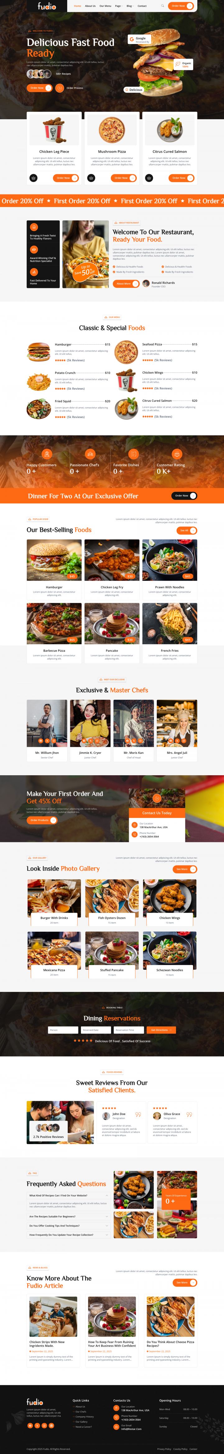 Шаблон ThemeForest Fudio WordPress шаблон ThemeForest Fudio