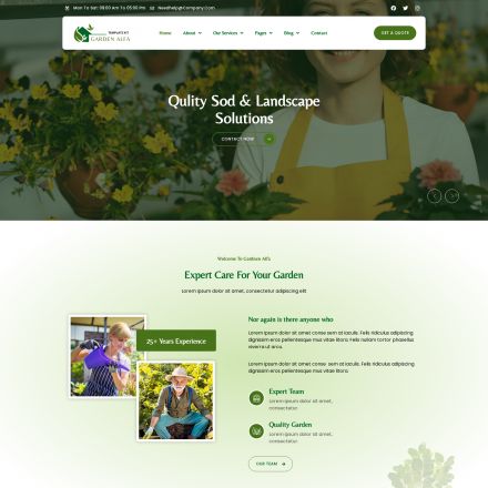 ThemeForest Garden Alfa