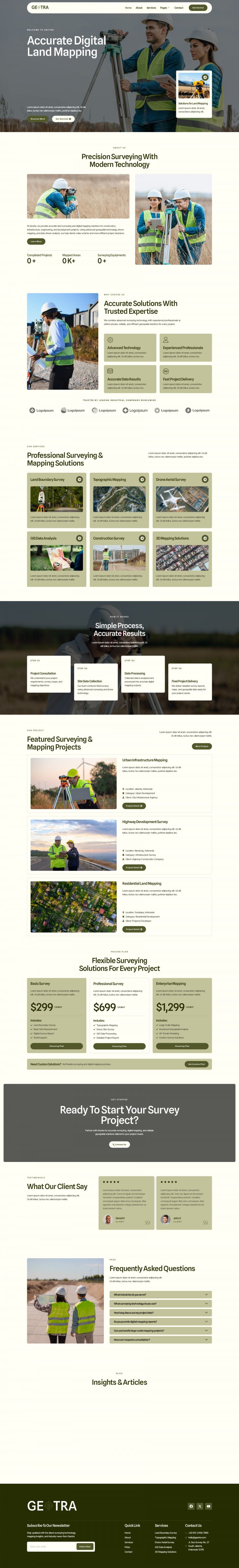 WordPress шаблон ThemeForest Geotra