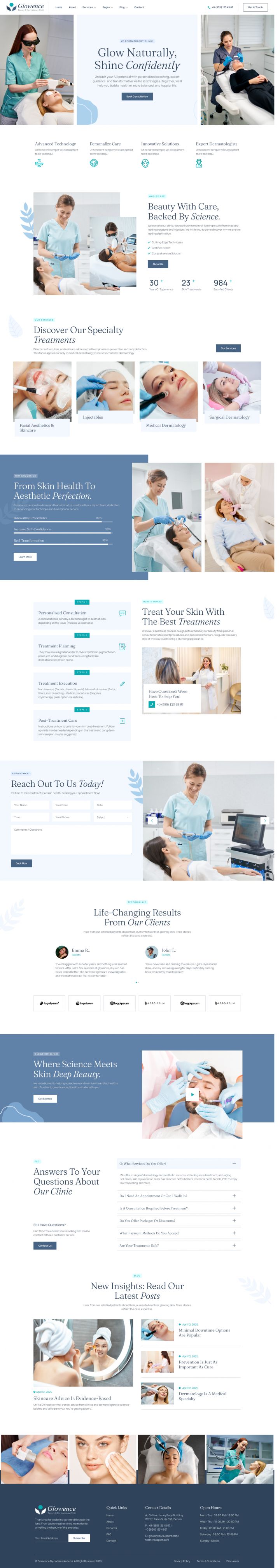 WordPress шаблон ThemeForest Glowence