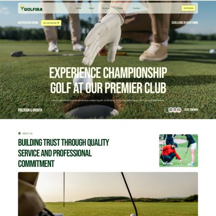 ThemeForest Golfira