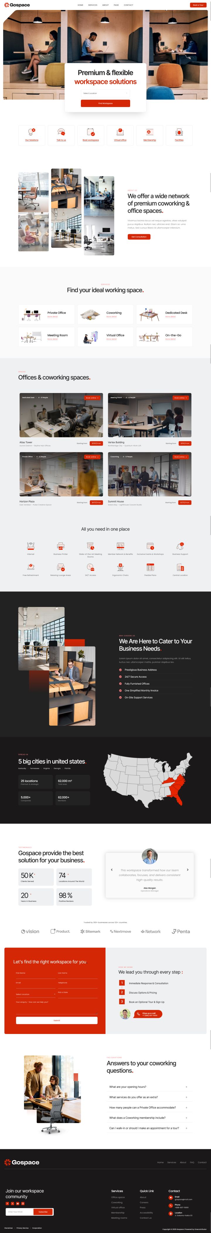 WordPress шаблон ThemeForest Gospace