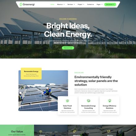ThemeForest Greenergi