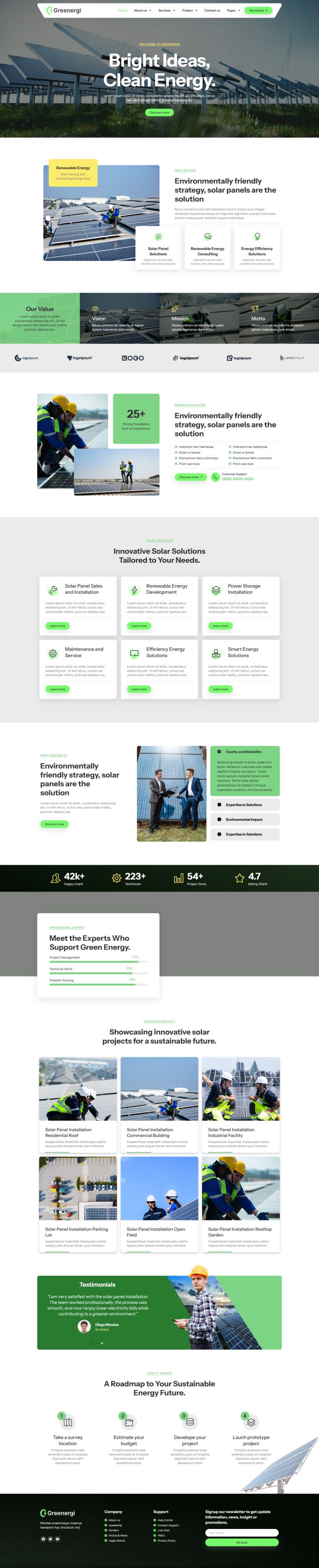 Шаблон ThemeForest Greenergi WordPress шаблон ThemeForest Greenergi