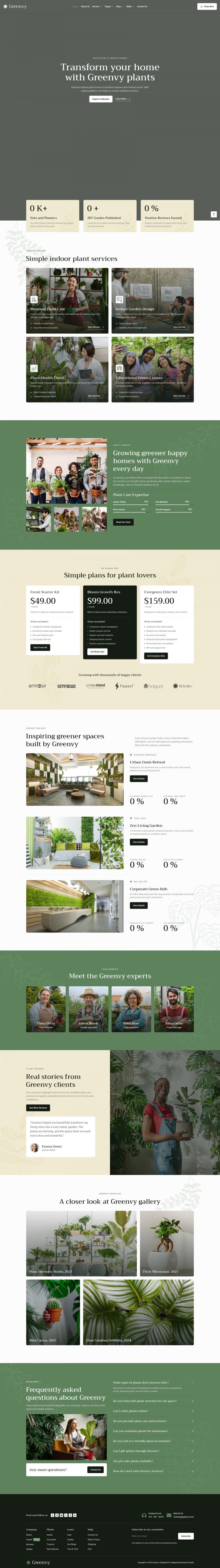 Шаблон ThemeForest Greenvy WordPress шаблон ThemeForest Greenvy
