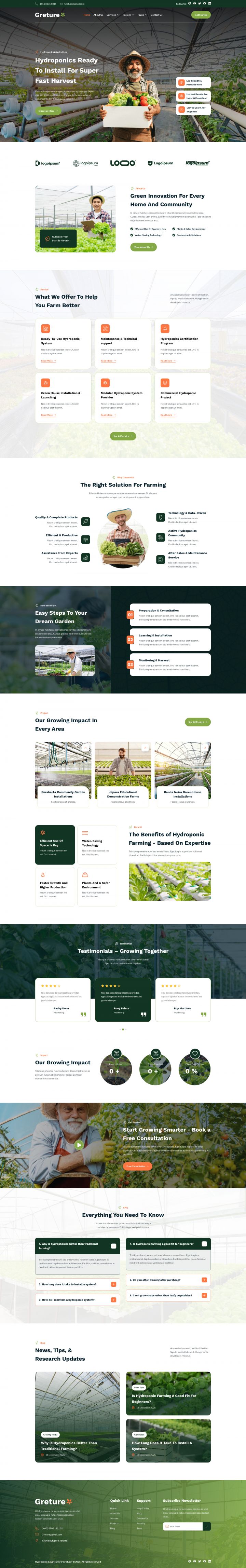 WordPress шаблон ThemeForest Greture
