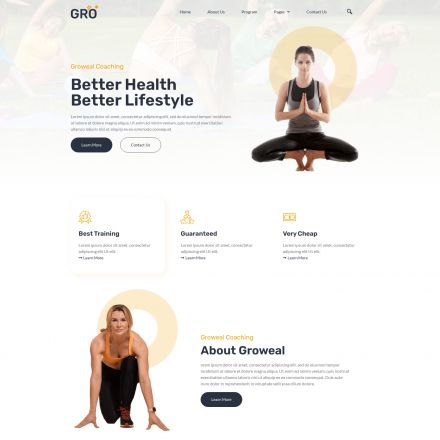 ThemeForest Groweal