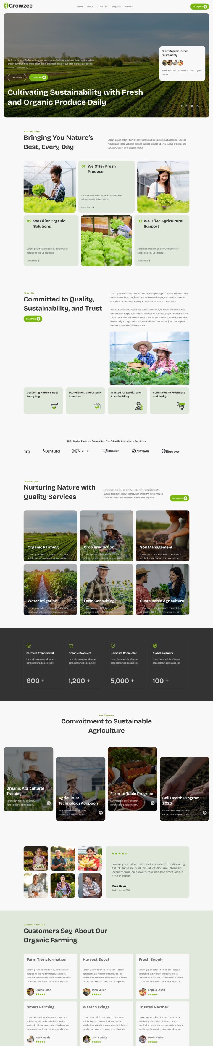 Шаблон ThemeForest Growzee WordPress шаблон ThemeForest Growzee